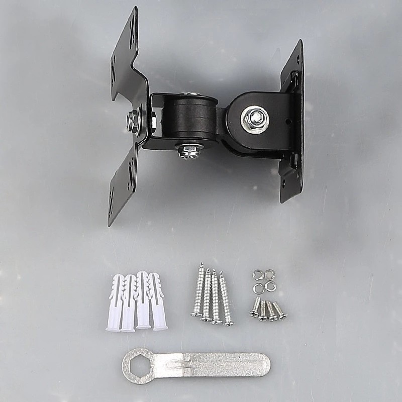 ขายึดจอคอมติดผนัง หมุน360องศา รองรับ17-24”ปรับก้มเงยซ้ายขวาได้ F03