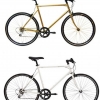 TokyoBike Sport 9 S ของใหม่ สีขาว สีทองรุ่นพิเศษ ขนาด 470 mm