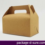 โปรโมชั่น//กล่องหูหิ้ว ไซส์กลาง 15.6x8x6 กระดาษคราฟ