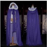 ผ้าคลุม ชีฟอง. สีม่วง. รหัส WTD 108 สินค้าพร้อมส่ง