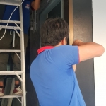 ผลงานติดตั้ง ระบบ ACCESS CONTROL HIP และ ระบบ CCTV HIKVISION สินค้ารับประกัน 3 ปี ติดตั้งที่ อพาร์ทเม้นในซอยวัดบางบัว