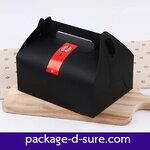 กล่องหูหิ้ว ไซส์ใหญ่พิเศษ 15x20x9 กระดาษดำ แพค 50 ใบ