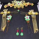 เครื่องประดับผม เจ้าสาวแบบ set รหัส #9