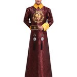 ชุดฮ่องเต้ราชวงค์ชิงสีน้ำตาล รหัส HN 188