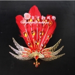 เครื่องประดับผมโบราณ มงกุฏประดับขนนก