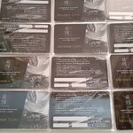 ตัวอย่างการ์ดร้านอาหาร คาเฟ่ ผับ บาร์ สวนอาหาร