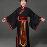 ชุดจีนฮั่น สีดำ. รหัส BM 32 สินค้าพร้อมส่ง