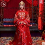 ชุดกี่เพ้าเจ้าสาว MN 164 พร้อมส่ง