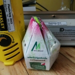 สาธิตเป่าหด ฟิล์มหด pof หุ้มกล่องรูปทรง ดอกบัว