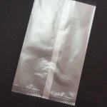 ถุงซีลกลาง ขอบหยัก 12x19 เนื้อกึ่งขุ่น แพ็ค 100 ใบ