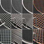 กระทะปิ้งย่าง แบบโปร่ง สำหรับเตาขนาด 295 มม.