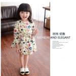 ชุดจีนเด็กแขน 5 ส่วนลายสีขาว รหัส CC37 สินค้าพร้อมส่ง