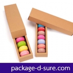 กล่องคราฟทรงยาว ครอบบน แยก 2 ชิ้น 5.6x23x4.8