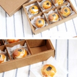 ถุงซีลกลาง ขอบเรียบ 9x11.5 หน้าใส หลังพื้นขาว แพ็ค 100 ใบ