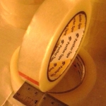 เทปใส หน้ากว้าง 1 นิ้ว ยาว 100 หนา