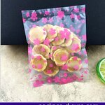 โปรโมชั่น//ถุงซีลกลาง ขอบเรียบ เนื้อกึ่งขุ่น 9x11.5 ลายดอกซากุระ แพ็ค 100 ใบ