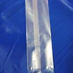 โปรโมชั่น//ถุงซีลกลาง ขอบหยัก 5.5x18 เนื้อกึ่งขุ่น แพ็ค 100 ใบ