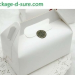 โปรโมชั่น//กล่องหูหิ้ว ไซส์ใหญ่ 16.2x9.2x8 สีขาว