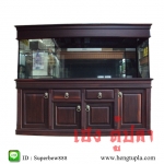 ตู้ปลา 84" x 30" x 30" กระจกหนา 12 มิล(4หุน) กรองข้างเต็ม