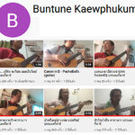 YouTube Channal - Buntune Kaewphukum - บรรเลงเพลงไทย สไตล์เกากีตาร์