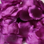 โปรโมชั่น//กลีบกุหลาบ รหัสสี 49 สีม่วงแดง แพคละ 95-100 กลีบ