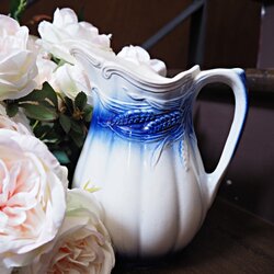 crownford china "Old floor blue" England