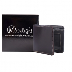 กระเป๋าสตางค์หนังแท้ รุ่น Hercules แฮนด์เมด ราคาประหยัดแต่ทนทานสุดๆ สีน้ำตาลเข้ม