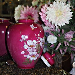 แจกัน ฮาร์ดเซรามิกอิสตันบูล จากตุรกี (sert seramik istanbul Türkiye)