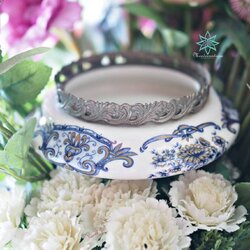 ที่เขียบุหรี่ขอบเงินอังกฤษ