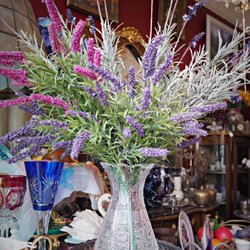 Bohemain Crystal vase