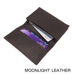 กระเป๋าใส่บัตร นามบัตร หนังวัวแท้ รุ่น Biz สีน้ำตาลเข้ม สวยงาม ไม่ลอกร่อน ไม่แตก ยิ่งใช้ยิ่งนิ่มยิ่งสวย พกพาง่าย มีกล่องพร้อมเป็นของขวัญ