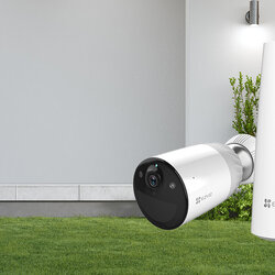 กล้องวงจรปิดไร้สาย ยี่ห้อ EZVIZ รุ่น BC1 มีแบตเตอรี่ในตัว (1080p)