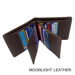 กระเป๋าสตางค์ชายหนังแท้ รุ่น Less But More Ep.13 ใส่บัตรเน้นๆ 25 ใบ ขนาดจัมโบ้ หนังนุ่มมาก แข็งแรง ไม่ลอกร่อน สีน้ำตาลเข้ม มีกล่องพร้อมเป็นของขวัญได้