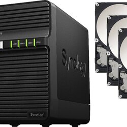 NAS Synology (DS420J, Without HDD.)