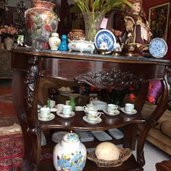 Console ท๊อปหินสีดำ