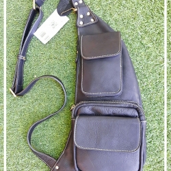 เป้คาดหน้าอก รุ่น Thor สีดำ (No.071)