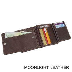 กระเป๋าสตางค์ชายหนังแท้ รุ่น Less But More Ep.12 ทรงตั้ง จัมโบ้ อลังการงานสร้าง หนังนุ่มมาก แข็งแรง ไม่ลอกร่อน สีน้ำตาลเข้ม มีกล่องพร้อมเป็นของขวัญได้