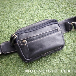 กระเป๋าคาดเอว รุ่น Alpha สีดำ (No.110)