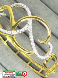 สร้อยข้อมือเพชรแท้ 1.484 cts