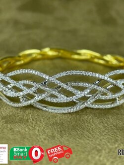 กำไลเพชรแท้น้ำหนักรวม 1.19 cts