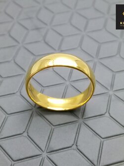 แหวนเกลี้ยงทองคำแท้ 18K