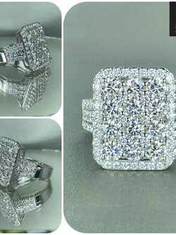 แหวนเพชรประกอบ 2.83 cts