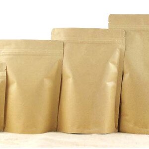 ถุงซิปคราฟตั้งได้ ไม่มีหน้าต่าง