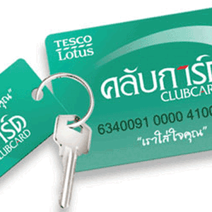 บัตร Pvc ใส่พวงกุญแจ