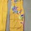 กี่เพ้ายาว สีเหลือง รหัส SW 155 สินค้าพร้อมส่ง