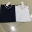 เสื้อจีนหญิงสีขาว ลายปัก รหัส UO 53 สินค้าพร้อมส่ง