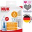 💥เซตแบ่งขาย💥 ขวดนมเด็กติดเต้า Nuk First Choice + Temperature Control 150ml Latex Teat 🇩🇪 made in Germany จุกนม Nuk จุกนมเสมือนนมแม่ ⭐️ Bottoms Set 4 ขวด