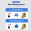 FNKvision กล้องวงจรปิดไร้สาย 5G กันน้ำ 5ล้านพิกเซล ภาพคมชัด มีอินฟาเรดในตัว กล้องเชื่อมต่อไวไฟ มีไมโครโฟนและลำโพง IP Camera Auto Tracking