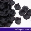 โปรโมชั่น//กลีบกุหลาบ รหัสสี 11 สีดำ แพคละ 95-100 กลีบ