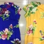 กี่เพ้ายาว ผ้าไหม สีเหลือง รหัส FZ 155 สินค้าพร้อมส่ง